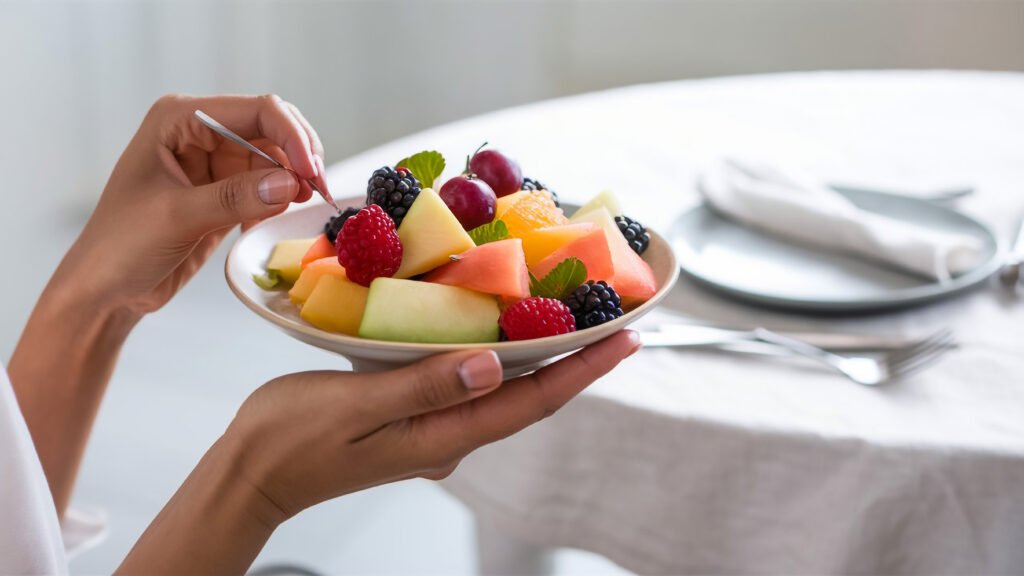 Desayunos saludables con frutas para control de azúcar