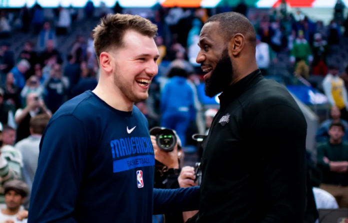 El presente de LeBron y el futuro con Doncic