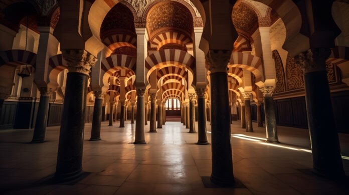 Vista de la Mezquita-Catedral de Córdoba, principal Patrimonio de la Humanidad.