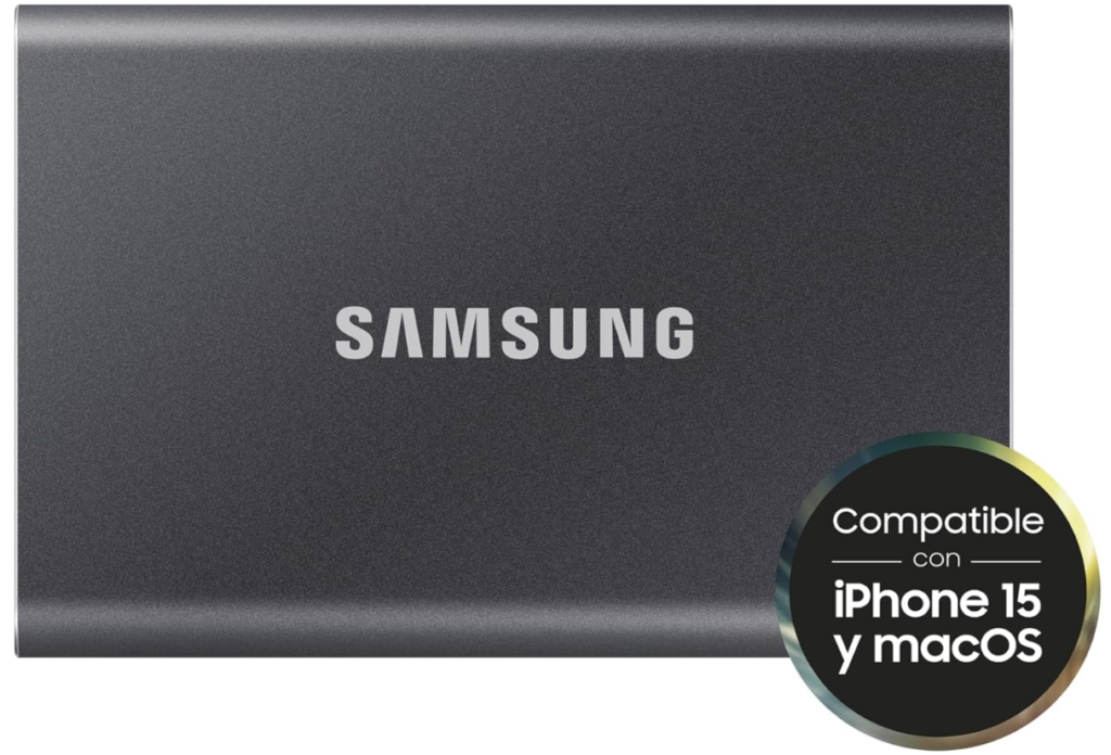 Mejor disco duro SSD externo t7 Samsung